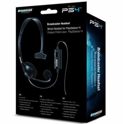 Audifono Con Cable Broadcaster (Dreamgear) 